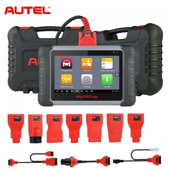 Original Autel MaxiPro MP808S Kit MP808K with OE-Level All Systems Diagnosis with Bi-Directional Control Key Coding Same as DS808K
