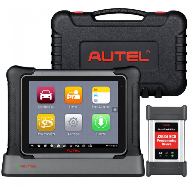 Autel Maxisys Elite II Automotive Diagnostic Tablet Support Bi-Directional Control and J2534 ECU Programming