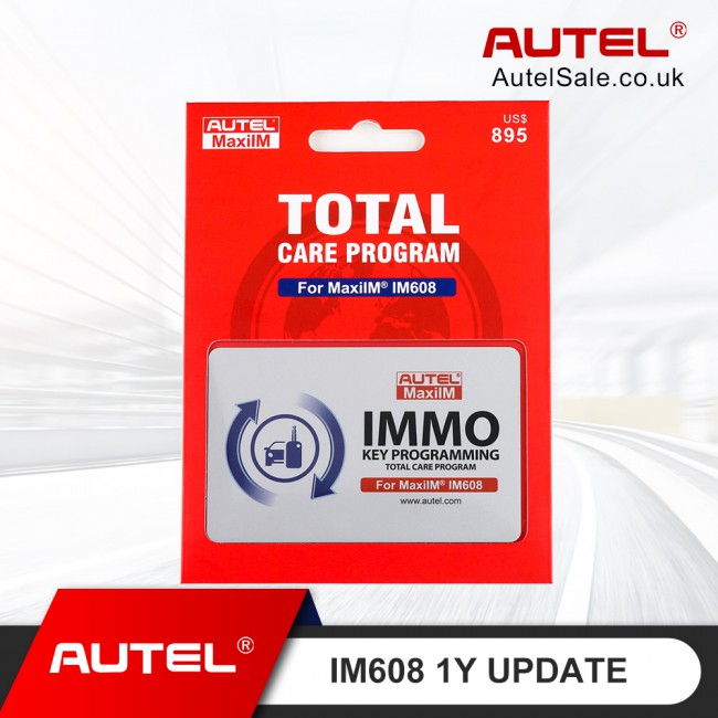 Autel MaxiIM IM608 / IM608 Pro One Year Update Service