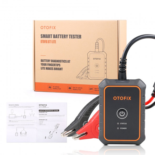 OTOFIX BT1 Lite Car Battery Analyser OBDII Battery Tester Supports iOS & Android Lifetime Free Update