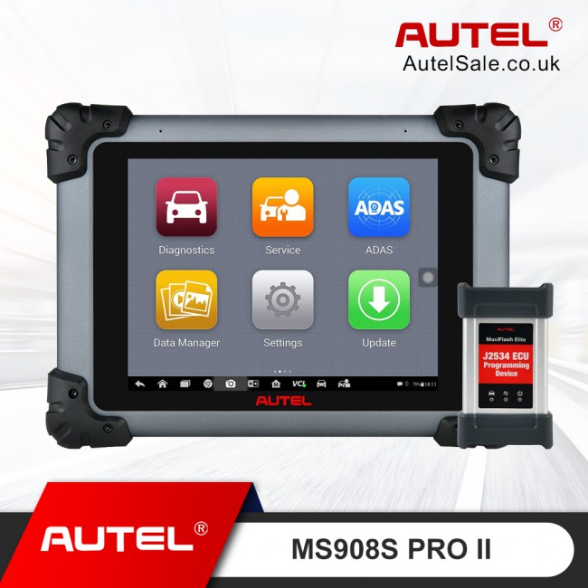 2024 Autel MaxiSys MS908S Pro II with J2534 ECU Programming Coding Active Tests 30+ Special Reset Services Upgraded of MS908S Pro
