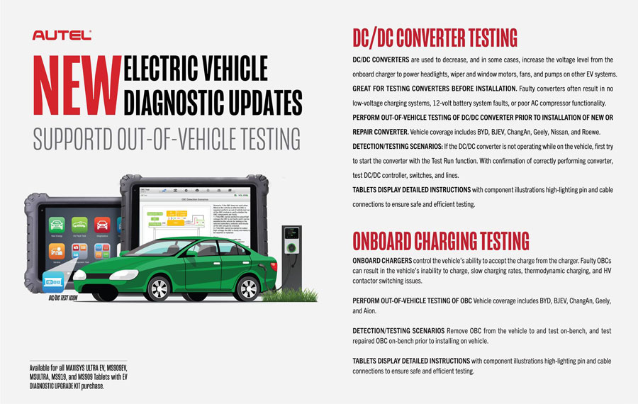 New DC/DC Converter Testing Supports Out-Of-Vehicle Testing