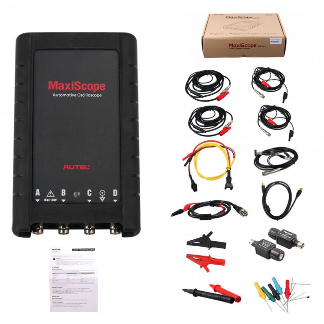 100% Original Autel MaxiScope MP408 4 Channel Automotive Oscilloscope Basic Kit Works with Maxisys Tool
