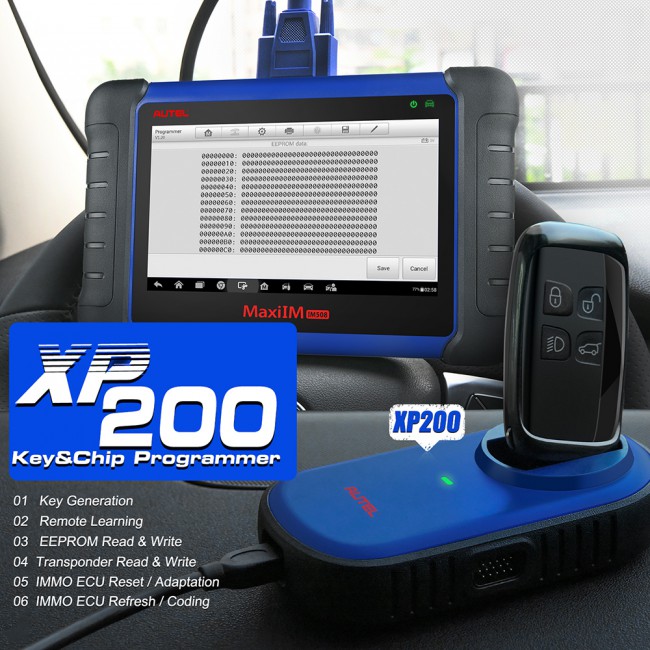 Autel MaxiIM IM508 Full Kit with XP400 Pro APB112 G-BOX3 Same IMMO Function as IM608PRO (No Limitation)