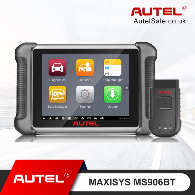 [May Sale] Original Autel MaxiSys MS906BT Bluetooth Automotive Diagnostic Tool Support ECU Coding/ Injector Coding Update Online