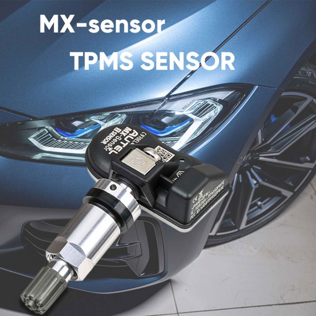 Buy Original Autel MaxiTPMS PAD TPMS Sensor Plus V5.03 Autel MX-Sensor 433MHz and 315MHz 2 in 1 Universal Programmable TPMS Sensor