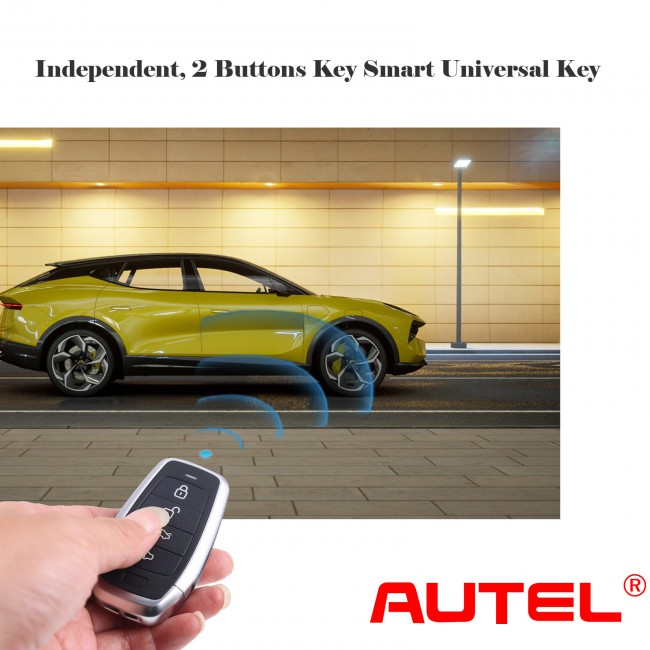AUTEL IKEYAT004CL AUTEL Independent 4 Button Universal Smart Key - Trunk 10pcs/lot
