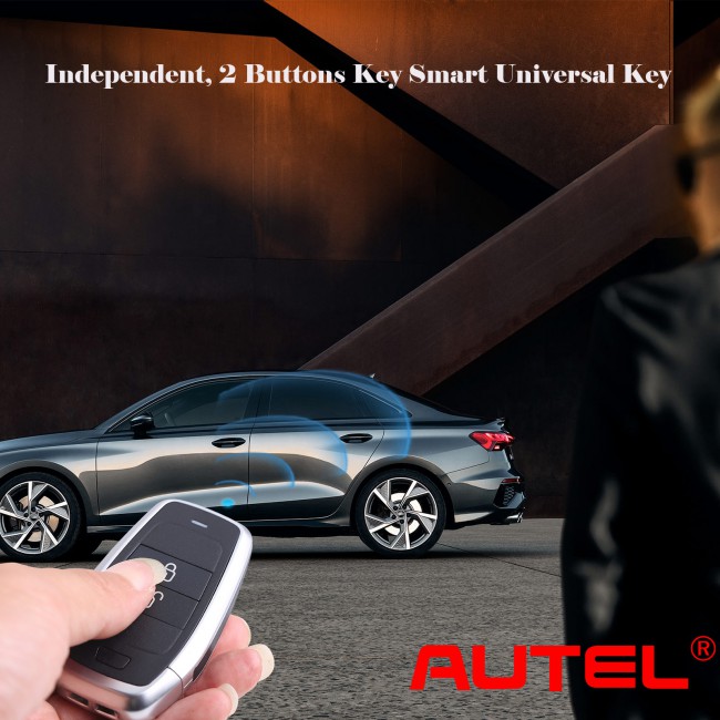AUTEL IKEYAT002AL Independent 2 Buttons Key 10pcs/lot