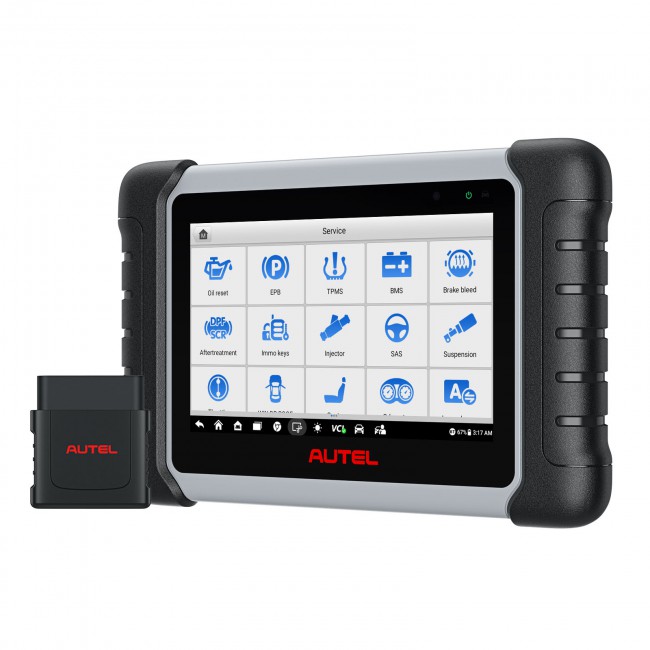 2024 Autel MaxiCOM MK808BT PRO Car Diagnostic Scan Tool, Active Tests & Bi-Directional Control Scanner, 40+ Services, FCA AutoAuth, Wireless Diagnosis