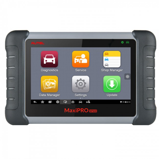 Autel MaxiPro MP808S Kit Diagnostic Scan Tool Bi-Directional Control Scanner ECU Coding 40+ Services Android 11 with 11PCS Adaptors