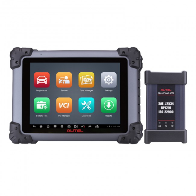 Multi-language Autel MaxiSys Elite II Pro 9.7'' Android 10 Diagnostic Tablet with MaxiFlash VCI DoIP & CAN FD Upgraded of Elite II