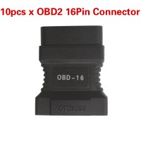 10pcs/lot Best Offer OBD2 16Pin Connector for JP701 Code Reader