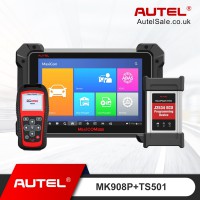 [Flash Sale][Ship from UK/EU] Buy Original Autel MK908P with J2534 ECU Preprogramming Updated Version Of MS908P Get Autel TS501 For Free