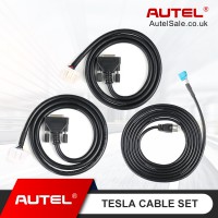 Autel Tesla Cable Set/ Diagnostic Cables for Tesla S /Tesla X Vehicle Models Work with Autel MS908S Pro Elite MS909 MS919 Ultra Elite II Ultra Lite