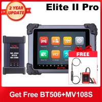Multi-language Autel MaxiSys Elite II Pro 9.7'' Android 10 Diagnostic Tablet with MaxiFlash VCI Upgraded of Elite II Get Free with BT506 MV108S