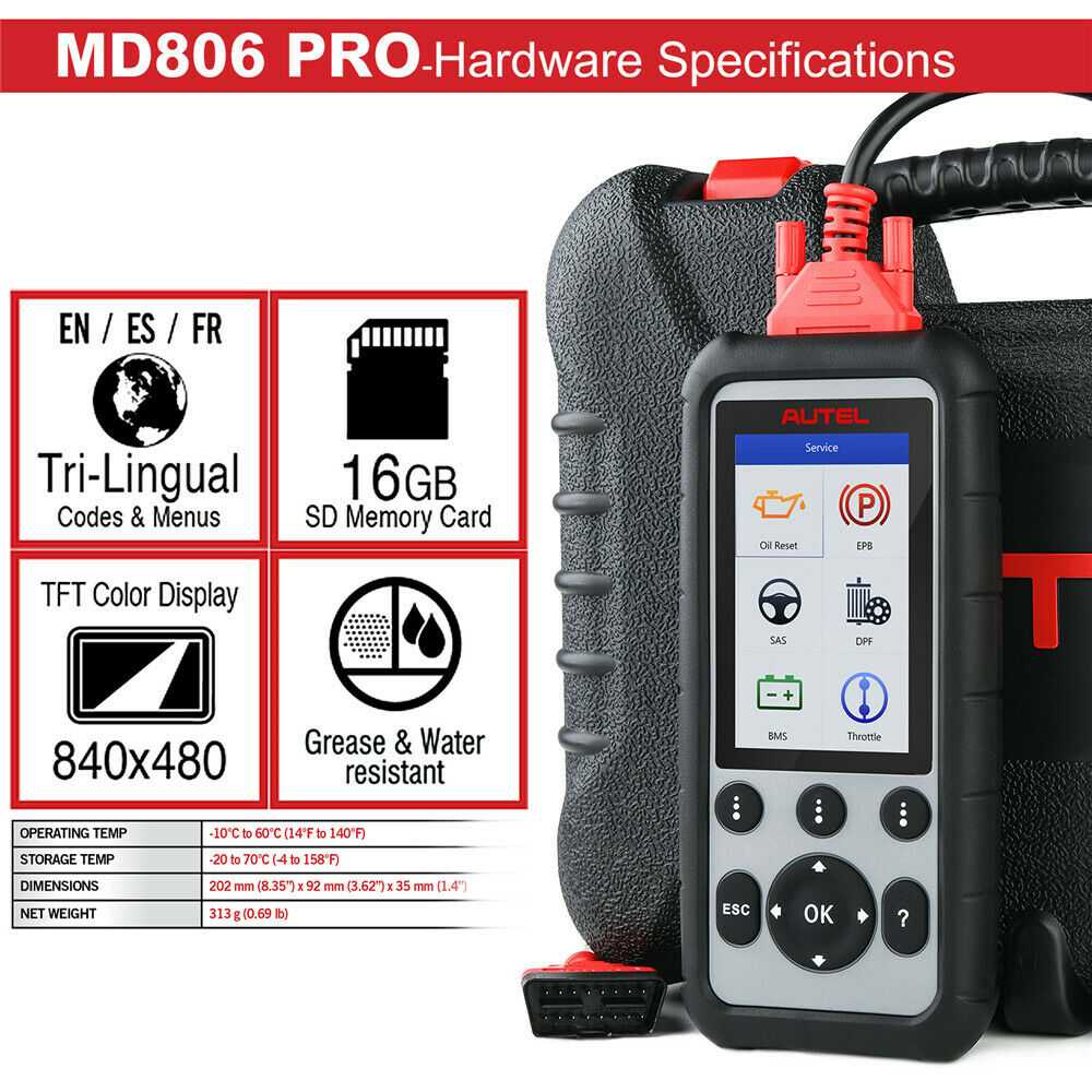 Autel Maxidiag MD806 pro