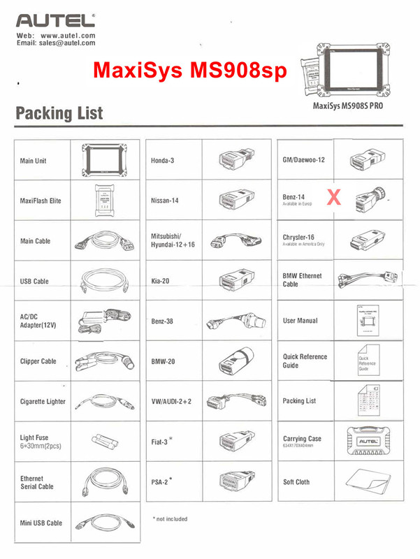 Autel MaxiSys MS908S Pro