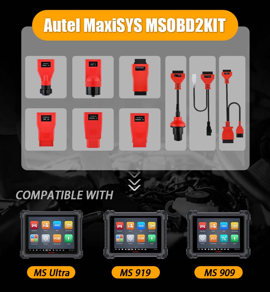 MaxiSYS MSOBD2KIT package